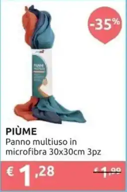PiùMe PIÙME Panno multiuso in microfibra offerta