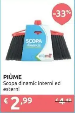 PiùMe Scopa dinamic PIÙME offerta