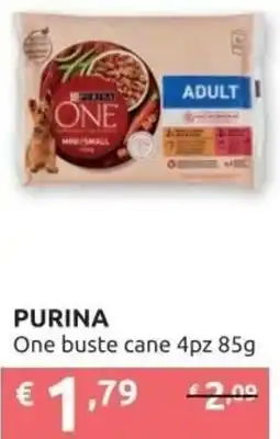 PiùMe PURINA One buste cane offerta