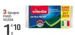 Supermercati Dok Spugne Fresh VILEDA offerta