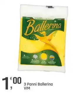 Supermercati Dok 3 Panni Ballerina offerta