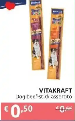 PiùMe Vitakraft dog beef-stick offerta