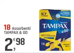 Supermercati Dok Assorbenti TAMPAX & GO offerta
