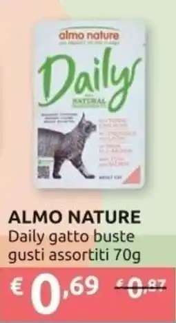 PiùMe ALMO NATURE Daily gatto offerta