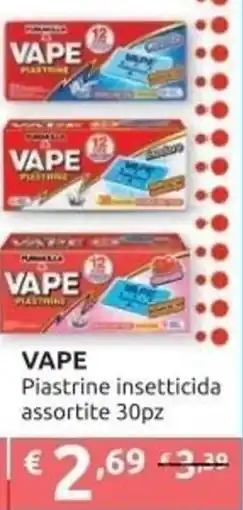 PiùMe Vape piastrine insetticida offerta