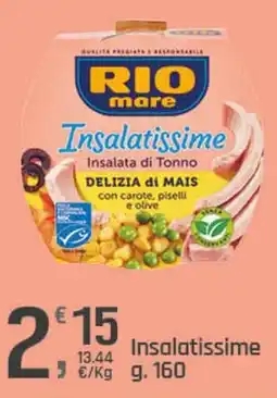 Supermercati Dok RIO mare Insalatissime Insalata di Tonno offerta