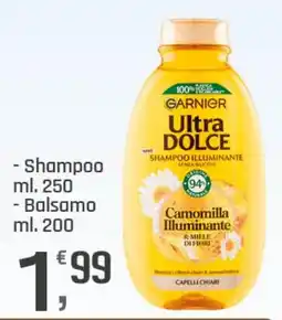 Supermercati Dok Garnier Ultra Dolce Shampoo Illuminante offerta