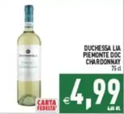 Pim Supermercati Duchessa Lia Chardonnay offerta