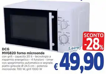 Famila DCG MVG820 forno Microonde offerta