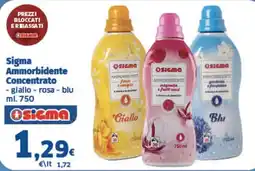 Sigma Superstore Sigma Ammorbidente Concentrato offerta