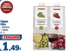 Sigma Superstore Sigma Vino offerta