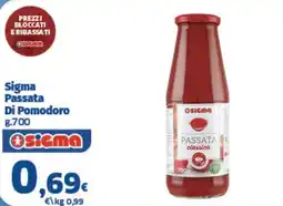 Sigma Superstore Sigma Passata Di Pomodoro offerta