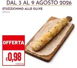 Pan Stuzzichino alle olive offerta