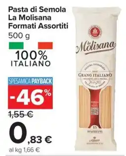 Carrefour Express Pasta di Semola La Molisana offerta