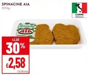 Pan Spinacine AIA offerta