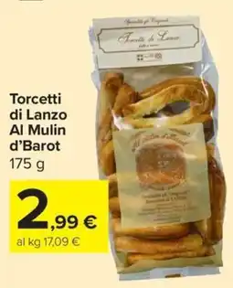 Carrefour Express Torcetti di Lanzo Al Mulin d'Barot offerta