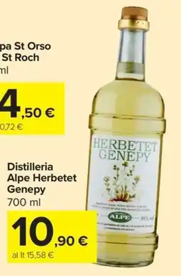 Carrefour Express Genepy Herbetet offerta