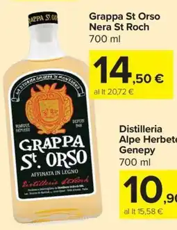 Carrefour Express Grappa St Orso Nera St Roch offerta
