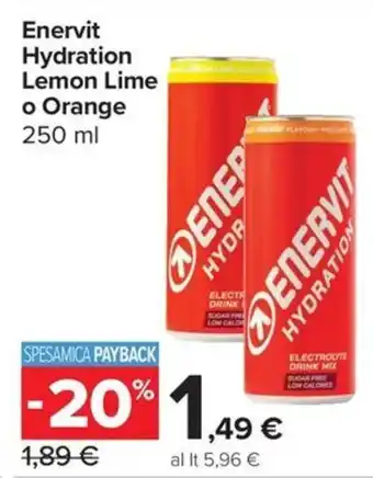 Carrefour Express Enervit Hydration offerta