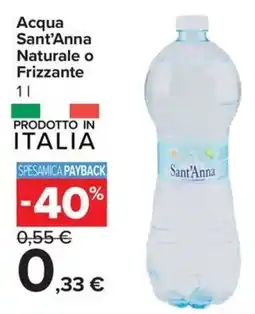 Carrefour Express Acqua Sant'Anna offerta