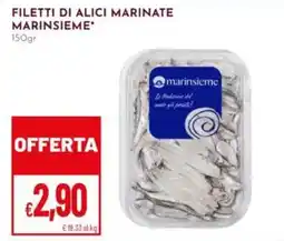Pan Filetti di alici marinate marinsieme offerta