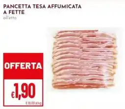Pan Pancetta tesa affumicata offerta