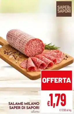 Pan Salame Milano Saper di Sapori offerta