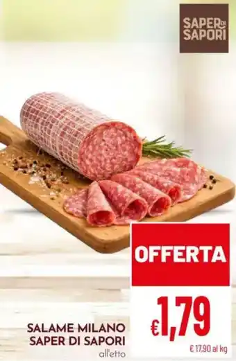 Pan Salame Milano Saper di Sapori offerta