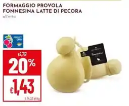 Pan Formaggio provola fonnesina latte di pecora offerta