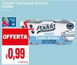 Pan Yogurt Naturale Bianco Podda offerta