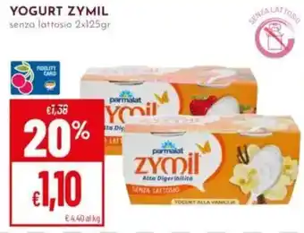 Pan Yogurt Zymil senza lattosio offerta