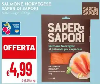 Pan Salmone Norvegese Saper di Sapori offerta