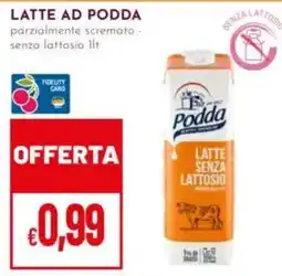 Pan Latte ad Podda senza lattosio offerta