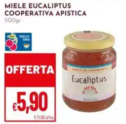 Pan Miele Eucaliptus Cooperativa Apistica offerta