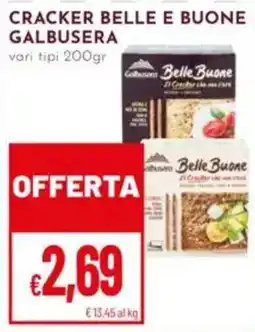 Pan Cracker Belle e Buone Galbusera offerta