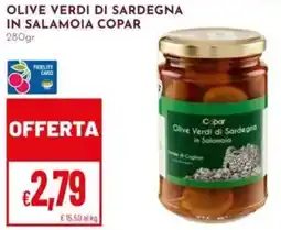 Pan Olive Verdi di Sardegna Copar offerta