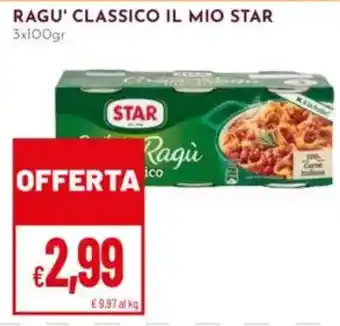 Pan Ragu' Classico Il Mio Star offerta