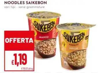 Pan Noodles Saikebon offerta