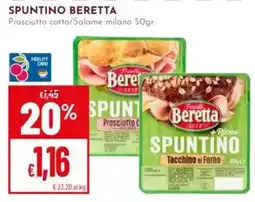 Pan Spuntino Beretta offerta