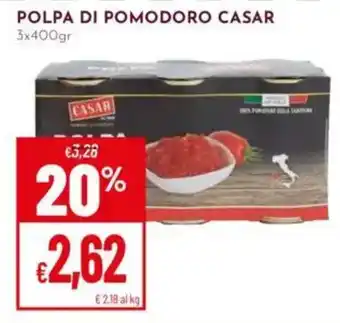 Pan Polpa di pomodoro Casar offerta