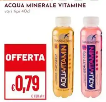 Pan Acqua minerale vitamine offerta