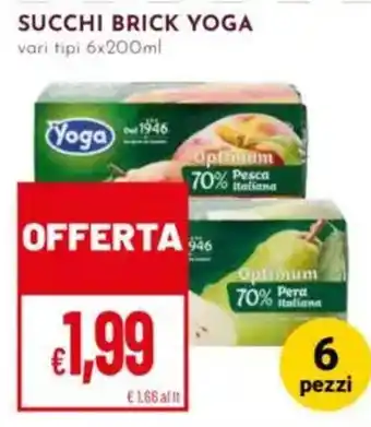 Pan Succhi Brick Yoga offerta
