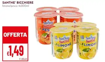 Pan SanTHE' BICCHIERE offerta