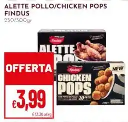 Pan Alette Pollo/Chicken Pops Findus offerta