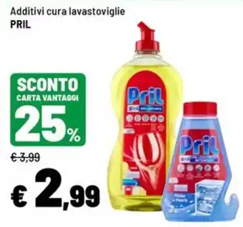 Iper La Grande Additivi cura lavastoviglie PRIL offerta