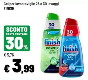 Iper La Grande Gel per lavastoviglie FINISH offerta