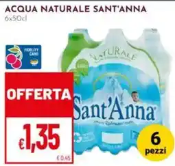 Pan Acqua Naturale Sant'Anna offerta