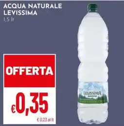 Pan Acqua Naturale Levissima offerta