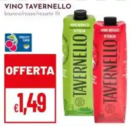 Pan Vino Tavernello offerta