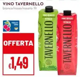 Pan Vino Tavernello offerta